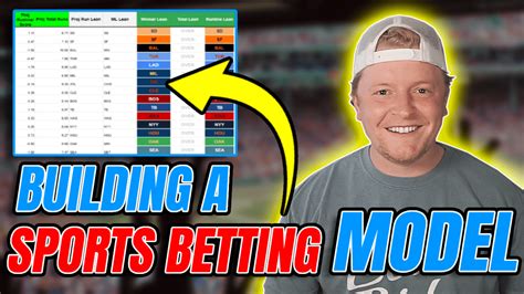mlb betting model|How to Build a Sports Betting Model: Your Step.